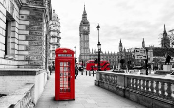 Image de London Telephone Booth and Big Ben