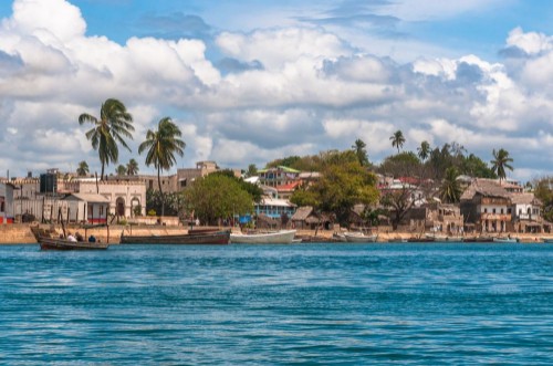 Picture of Lamu old town waterfront Kenya UNESCO World Heritage site