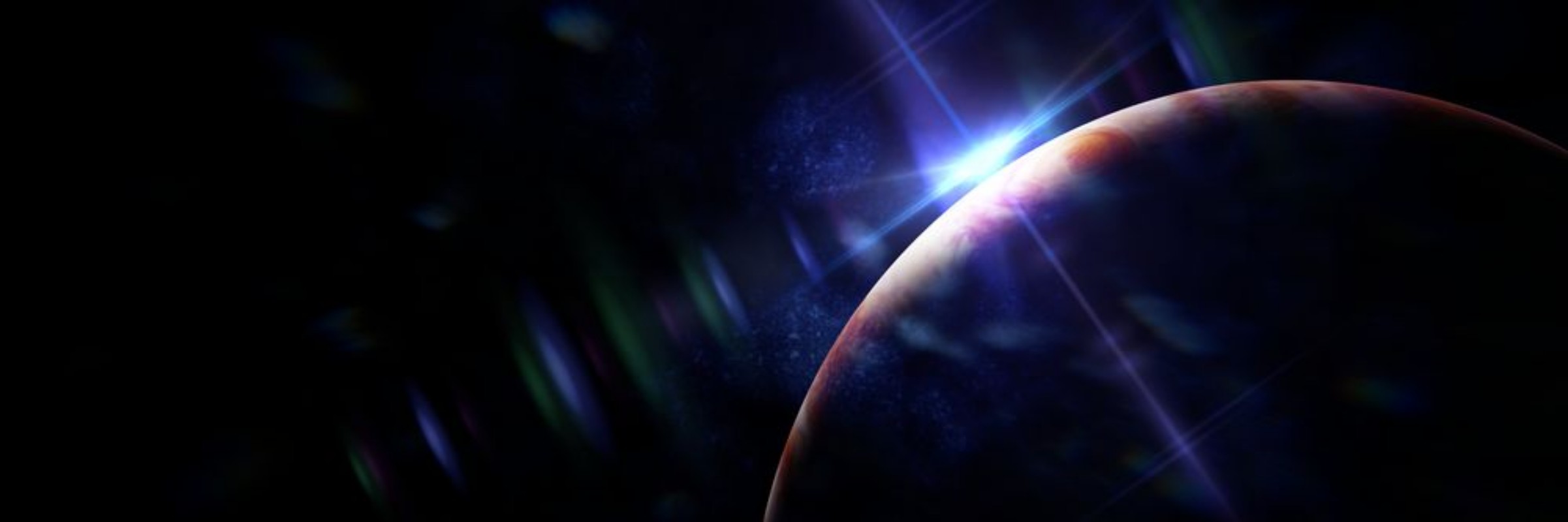 Image de Planet Jupiter lit by the rising the Sun