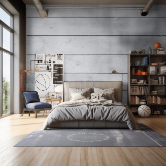 Picture of Texture wood  white panel