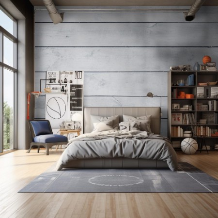 Picture of Texture wood  white panel