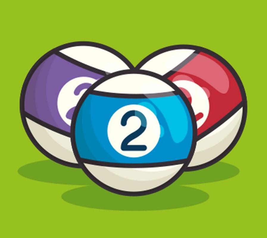 Afbeeldingen van Billiard balls isolated icon vector illustration design