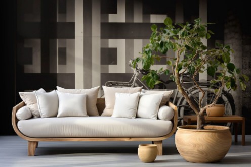 Afbeeldingen van BIcycle against a wall