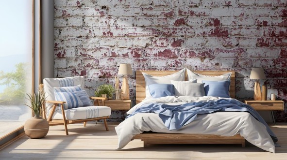 Picture of Old brick wall background