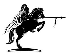 Снимка на A knight on a horse