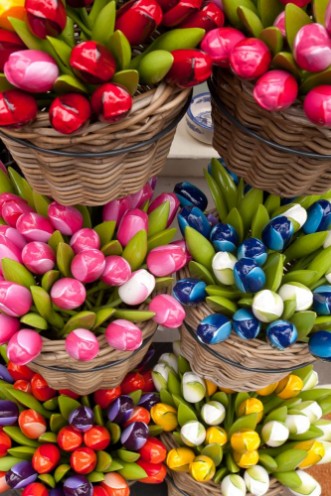 Image de Wooden tulips - souvenirs in Utrecht - Holland