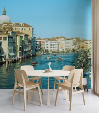 Afbeeldingen van Venice with canal and boat