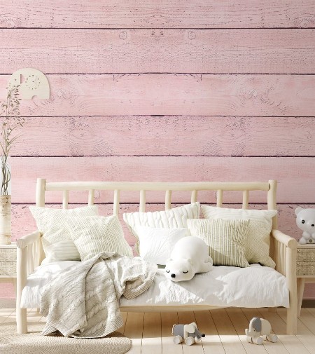 Picture of Seamless wood  texture pink