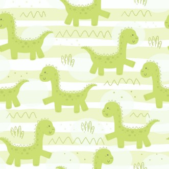 Afbeeldingen van Cute Dinosaur Pattern