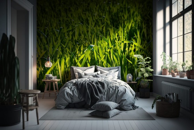 Picture of Green Straw Grass