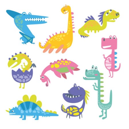 Picture of Collection of Cute Dinos