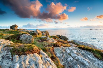 Image de Clifftops at Lands End in Cornwall