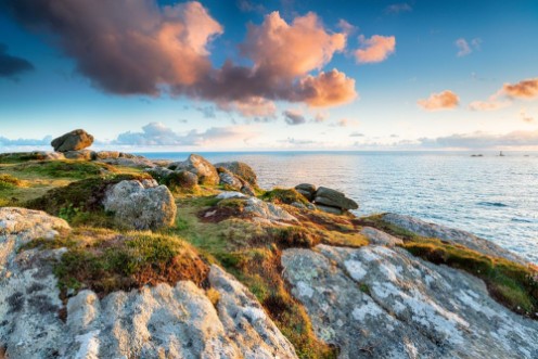 Afbeeldingen van Clifftops at Lands End in Cornwall