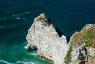Bild von Chalk cliffs in Etretat
