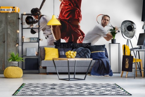 Image de Multi sport collage baseball tennis bascketball