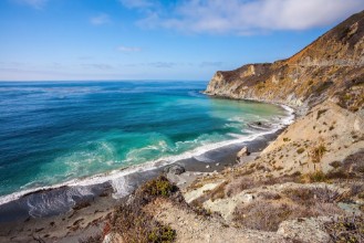 Picture of The  ocean bay with emerald water