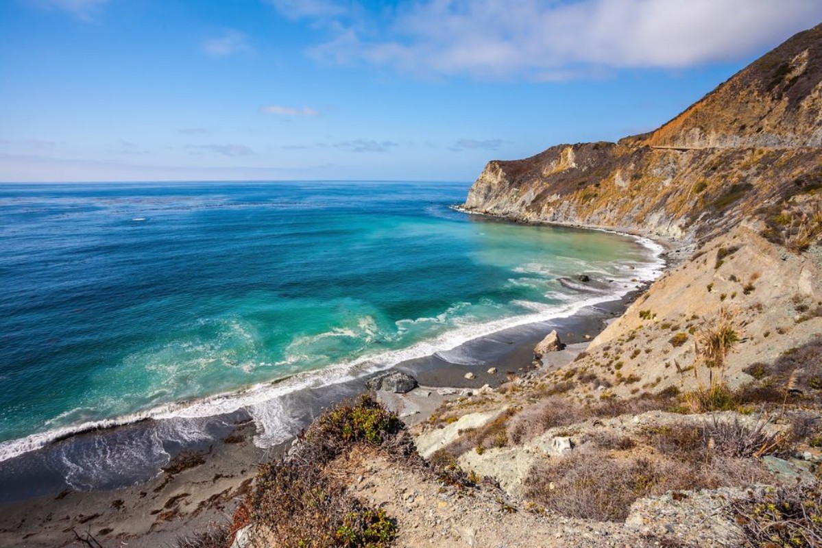 Image de The  ocean bay with emerald water