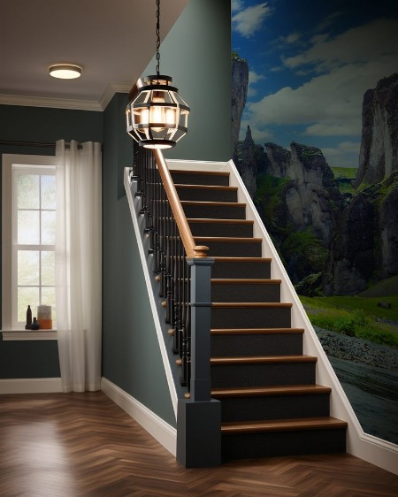 Picture of Magic cliffs overgrown with green moss