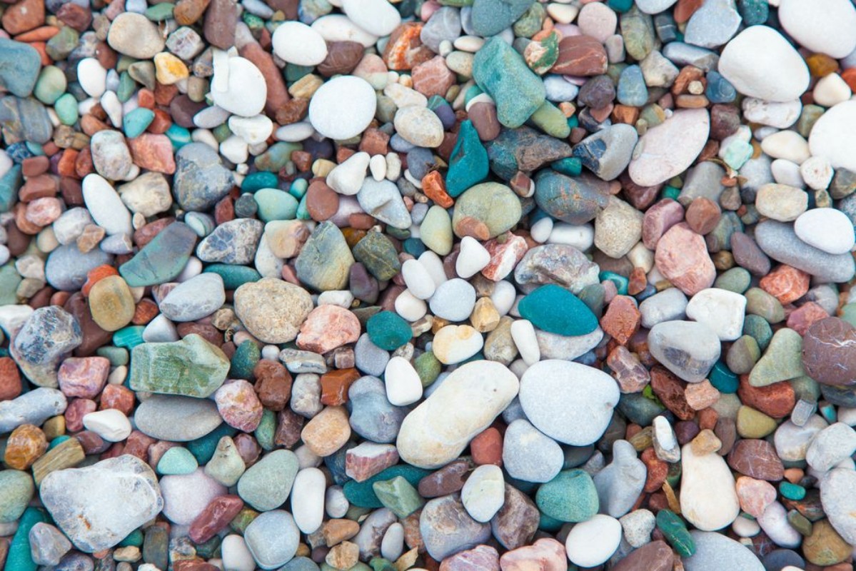 Image de Sea pebble  sea stones background beach rocks
