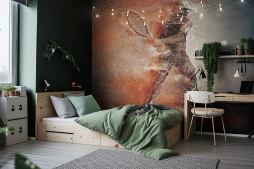 Picture of Abstract tennis player