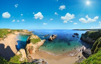 Pilt Atlantic Ocean coast Spain