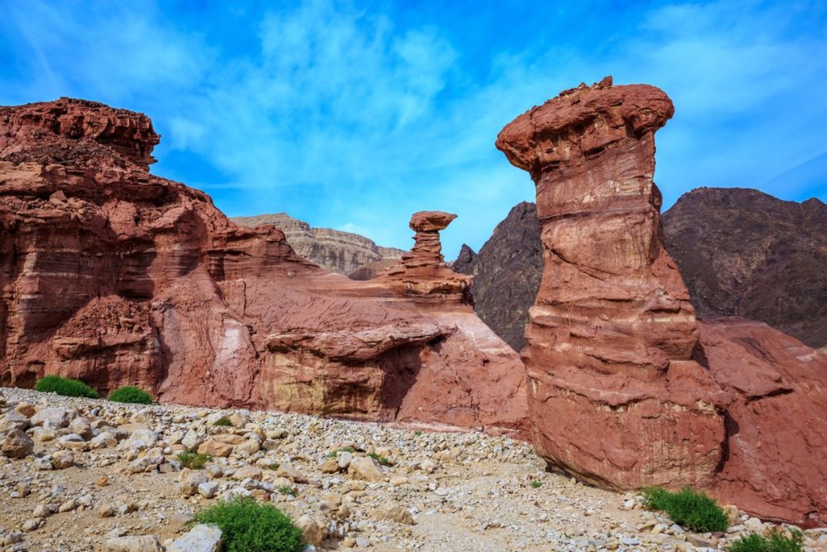 Afbeeldingen van Outcrops of sandstone