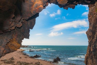 Pilt Durchbruch zum Meer