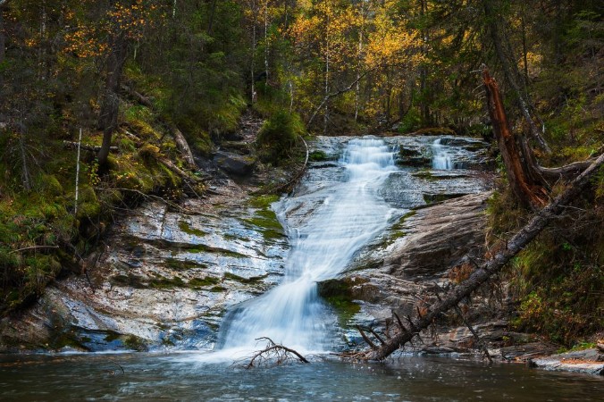 Picture of Waterfall on river Shinok