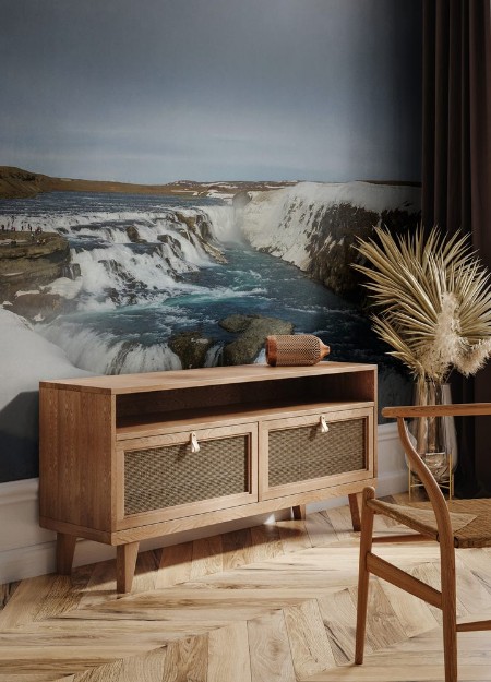 Bild på Gullfoss auf Island