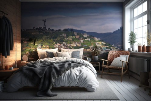 Bild på View of Quito Ecuador