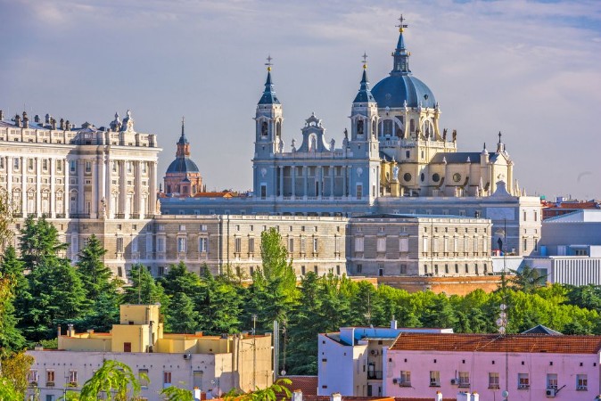 Picture of Madrid Spain Cathedral
