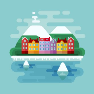 Afbeeldingen van Iceland scene