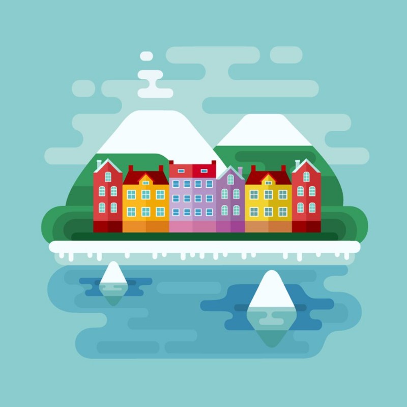 Picture of Iceland scene