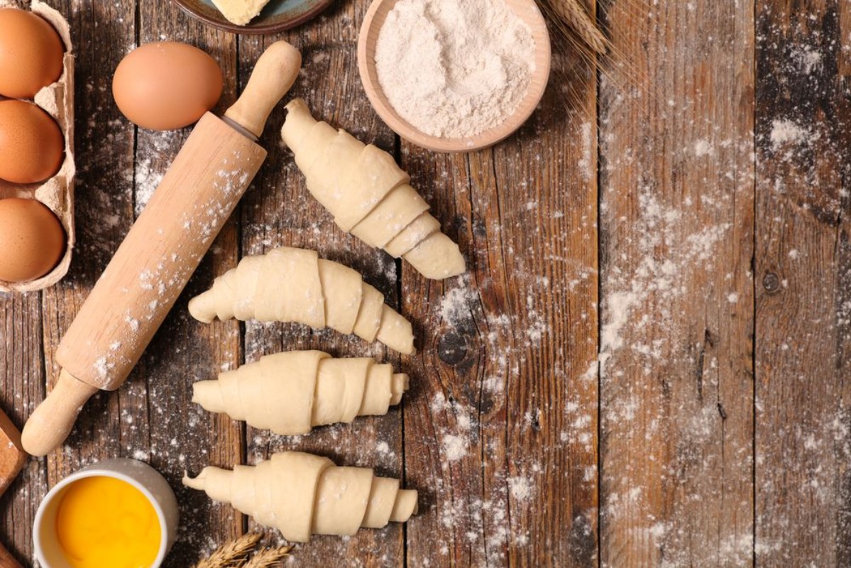 Image de Cooking french croissant