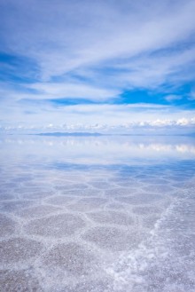 Picture of Salar de Uyuni desert Bolivia