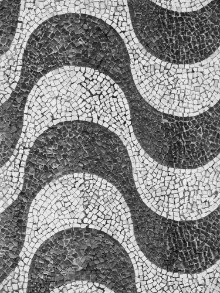 Image de Copacabana Tiles in Rio de Janeiro Brazil