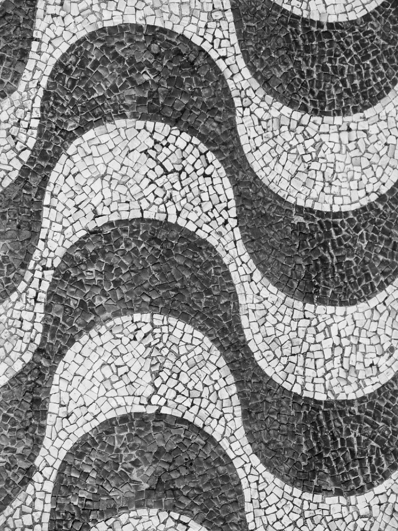 Image de Copacabana Tiles in Rio de Janeiro Brazil