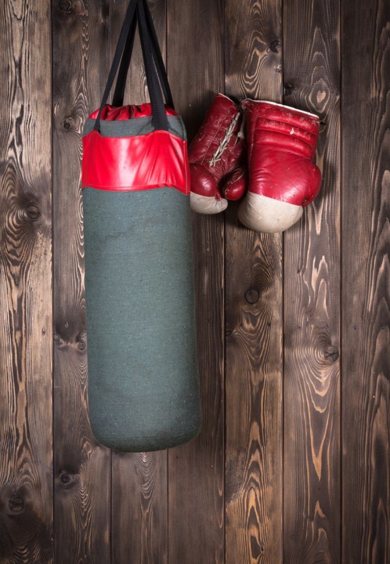 Image de Boxing equipment from the boxing hall