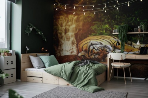 Afbeeldingen van Tired Tiger