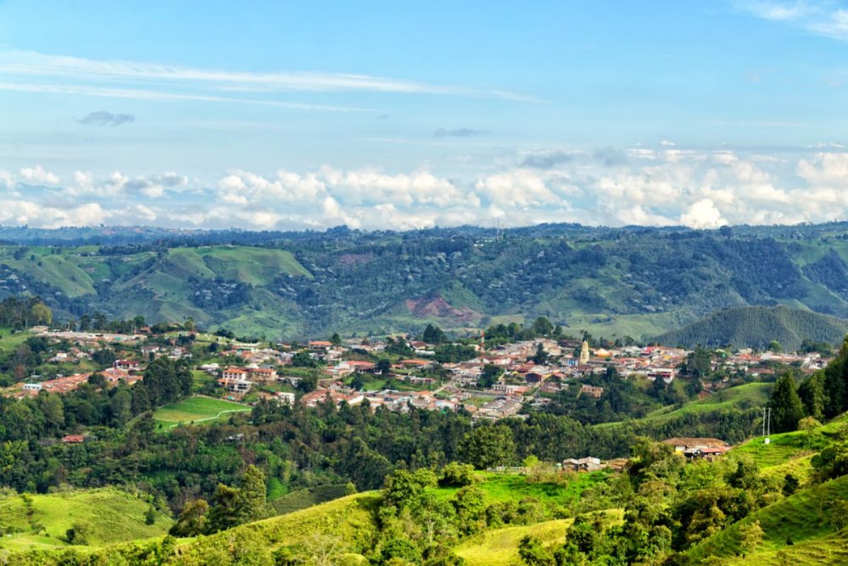 Picture of Morning View of Salento Colombia