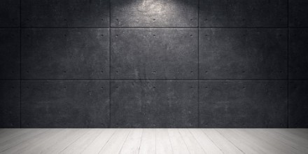 Slika Emty room with concrete wall