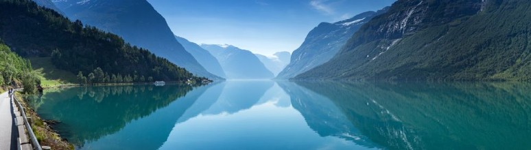 Lake in Norway paveikslėlis