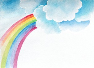 Bild von Watercoulour Rainbow