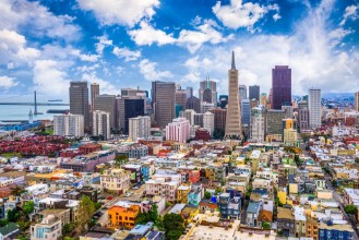 Kép San Francisco California USA Skyline