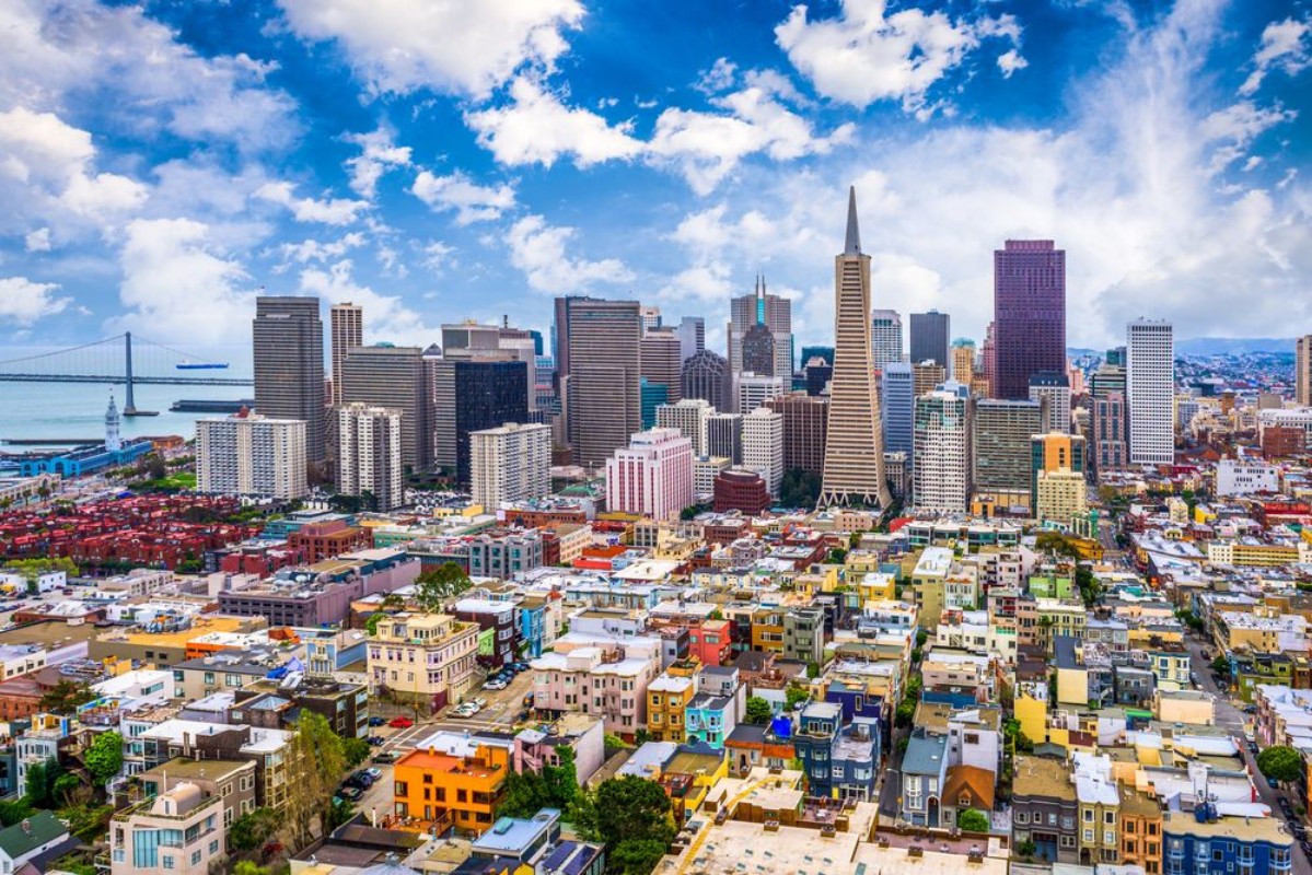 Kép San Francisco California USA Skyline