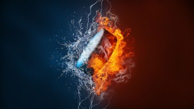 Poza cu Fire and Water Puck