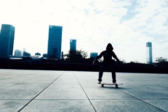 Poza cu Skateboarder