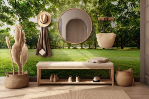 Bild på Green grass field