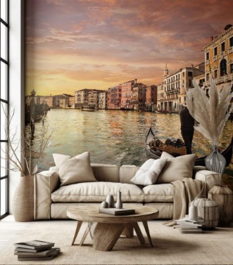 Picture of Sunset in Venice