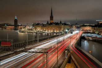 Ritratt ta’ Night View of Stockholm
